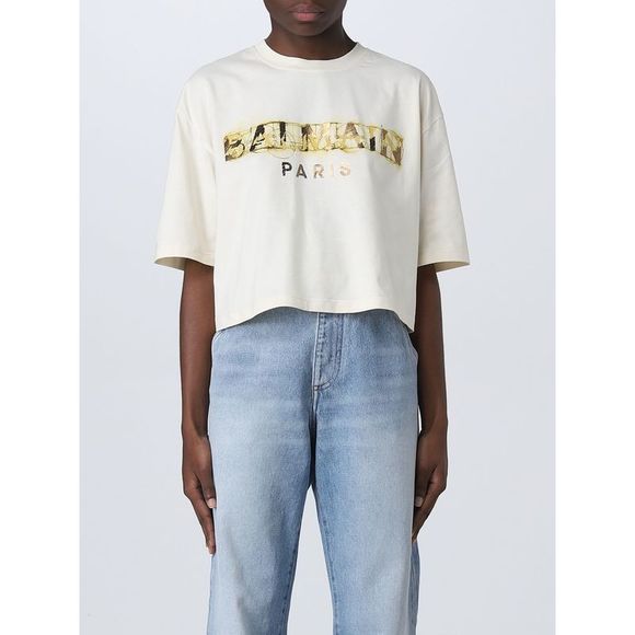Balmain - Woman - White - T-shirt